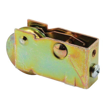 Prime-Line Single 1-1/4 in. Steel Roller Assembly, Ball Bearing, Plain Back (Single Pack) D 1601